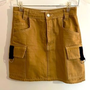 Top shop cargo skirt
